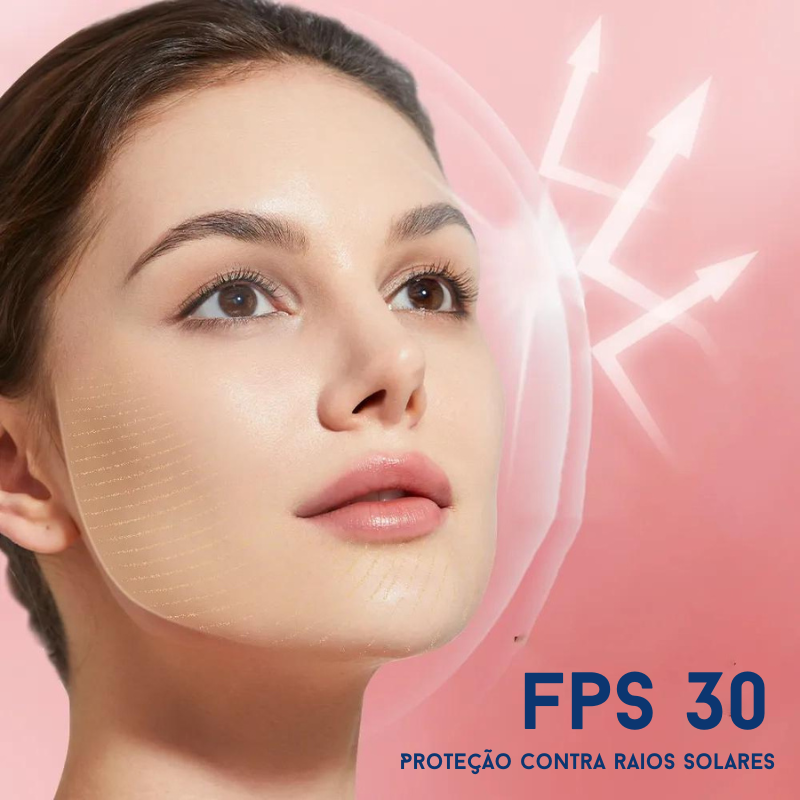 Pó Facil Com FPS 30 e Controle de Oleosidade