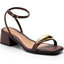 Sandália Feminina Lumiss - Frete Grátis