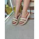 Sandália Flat Luiza com Frente em ABS - FRETE GRÁTIS